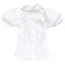 PNS Simple Round Collar Blouse (White) (Fashion Doll)