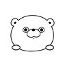 Yosistamp Hand Ride Omochi Cushion Bear 100% (Anime Toy)