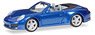 (HO) Porsche 911 Carrera 2 Cabrio Saphir Blue Metallic (Porsche 911 (R)) (Model Train)