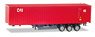 (HO) 45ft.Container Semitrailer `CAI` (Model Train)