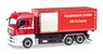 (HO) MAN TGX XLX Roll-Off Container Truck `Feuerwehr Essen` (Model Train)