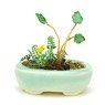 THE BONSAI 1/12 Group planting w/Oval pod(Turquoise) (Fashion Doll)
