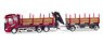 (HO) Scania R HL wood carrier `Ziefle Transporte` (Model Train)