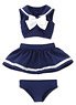 50 Sailor Swim Wear Set (Navy) (Fashion Doll)