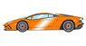 Lamborghini Aventador S 2017 -Center Lock Wheel Ver.- Pearl Orange (Diecast Car)