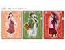 Love Live! Sunshine!! Taisho Roman A4 Clear File (3) Riko/Kanan/Dia (Set of 3) (Anime Toy)