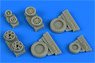 F-16I Sufa Weighted Wheels (GY production) (for Kinetic) (Plastic model)