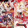 Shirokuro Tennis Dream Collabo Idol Cats! Clear File Set Lily (Anime Toy)
