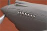 Exhaust Set for Curtiss P-40B (for Airfix) (Plastic model)