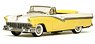Ford Fairlane Open Convertible 1956 Golden Glow Yellow/Colonial White (Diecast Car)