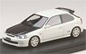 Honda Civic Type R (EK9) Early Type Custom Version Championship White (Diecast Car)