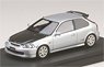 Honda Civic Type R (EK9) Early Type Custom Version Borg Silver Metallic (Diecast Car)
