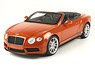 Bentley Continental GT V8 S Convertible Sunrise Orange (Diecast Car)