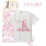Alice & Zouroku Ani-Art T-Shirt Ladies XL (Anime Toy)
