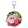 Kirby`s Dream Land Kirie Series Acrylic Key Ring Kirby A Walk (Anime Toy)