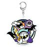 Kirby`s Dream Land Kirie Series Acrylic Key Ring Meta Knight (Anime Toy)