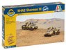 WW.II 連合軍 M4A2シャーマン3 (2輌セット) (プラモデル)