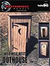 54mm (1/32) Wild West Outhouse (Laser Cut Wood and Resin) (Plastic model)