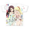 きんいろモザイク Pretty Days フルグラフィックTシャツ カレン＆穂乃花 Sサイズ (キャラクターグッズ)