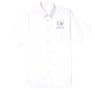 UN Anti Godzilla Center Oxford Shirts (Short Sleeve) White L (Anime Toy)