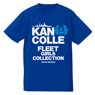 Kantai Collection Teitoku Only Dry T-Shirts Cobalt Blue M (Anime Toy)