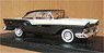 Ford Fairlane 500 Hard Top Coupe 1957 Black/White (Diecast Car)