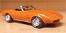 Chevrolet Corvette 1973 Convertible Orange (Diecast Car)
