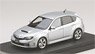 Subaru Impreza WRX STI (GRB) WR Spark Silver Metallic (Diecast Car)