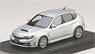 Subaru Impreza WRX STI (GRB) Genuine Option Equipped Vehicles Spark Silver Metallic (Diecast Car)