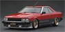 Nissan Skyline 2000 RS-Turbo (R30) Red/Silver (1/18 Scale) (Diecast Car)
