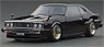 Nissan Skyline 2000 GT-ES (C210) Black (1/18 scale) Watanabe-Wheel (Diecast Car)