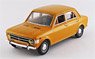 Fiat 128 4 Door 1969 Yellow Positano (Orange) (Diecast Car)
