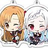 Sword Art Online: Ordinal Scale Tehepero Acrylic Key Ring Collection (Set of 6) (Anime Toy)