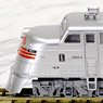 EMD E5A CB&Q with Red Nose Stripes #9912A (Model Train)