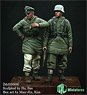 WWII German SS Grenadier Set (2 Figures) (Plastic model)