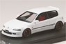 Honda Civic (EG6) Custom Ver with Mugen RNR Wheel Frost White (Diecast Car)