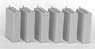 HO Scale Size Single Track Piers for Horizontal Viaduct (for Kato) (Unassembled Kit) (Model Train)