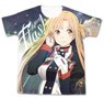 Sword Art Online the Movie -Ordinal Scale- Asuna `the Flash` Full Graphic T-Shirt White S (Anime Toy)