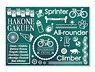 Yowamushi Pedal New Generation Dresser Cloth 4. Hakone Gakuen (Blackboard Art) (Anime Toy)