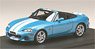 Mazda Roadster (NB8C) RS II (2000) Stripe Decal Crystal Blue Metallic (Diecast Car)