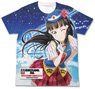 ラブライブ！サンシャイン!! 黒澤ダイヤ フルグラフィックTシャツ HAPPY PARTY TRAIN Ver. WHITE L (キャラクターグッズ)