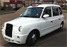 London Taxi TX4 2007 Diamond White (Diecast Car)