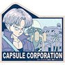 Travel Sticker Dragon Ball 5 Trunks (Capsule Corporation) (Anime Toy)