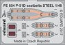 Seatbelts Steel for P-51D (for Airfix) (Plastic model)