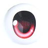 Obitsu Eye B Type 8mm (Red) (Fashion Doll)