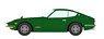 Nissan Fairlady Z432(PS30) 1969 Grand Prix Green (Diecast Car)