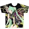 Racing Miku 2017 Team UKYO Cheer Ver. Full Graphic T-Shirts L (Anime Toy)