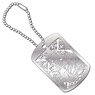 [Altair: A Record of Battles] Metal Art Dog Tag Mahmut (Anime Toy)