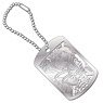 [Altair: A Record of Battles] Metal Art Dog Tag Suleyman (Anime Toy)