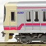 Keio Series 8000 (Large Scale Modified Car/8703 Formation) Standard Six Car Formation Set (w/Motor) (Basic 6-Car Set) (Pre-colored Completed) (Model Train)